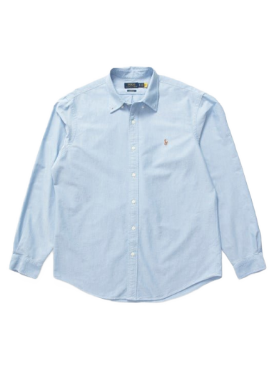 Skjorte Polo by Ralph Lauren Custom Fit Oxford Shirt Blå | 710792041002