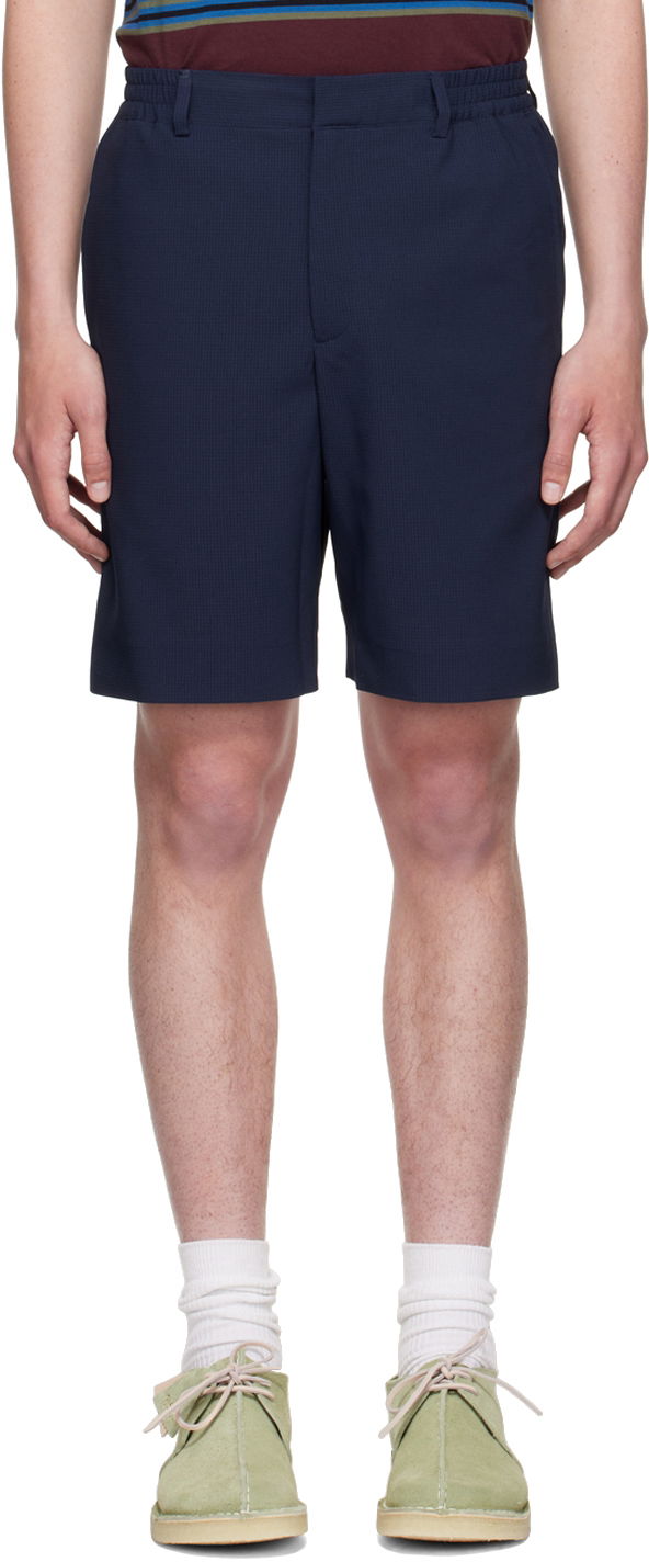 Shorts WOOD WOOD Kent Navy Blue Shorts Mørkeblå | 12225201-1281