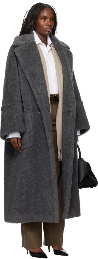 Frakker Max Mara Max Mara Kadiak Teddy Coat Grå | 2421016313600 MM10502, 1