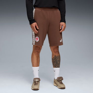 Shorts Puma FC St. Pauli King Sweat Shorts Brun | 783602-01, 2