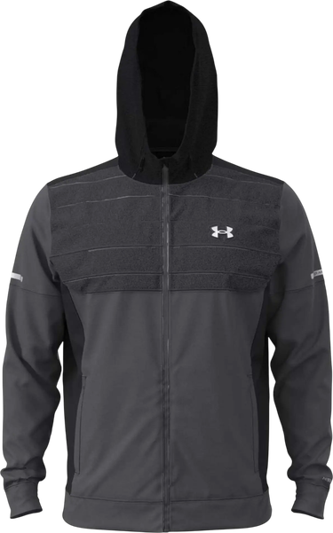 Sweatshirt Under Armour Armour Fleece Hooded Full-Zip Track Top Grå | 6005617-025, 0