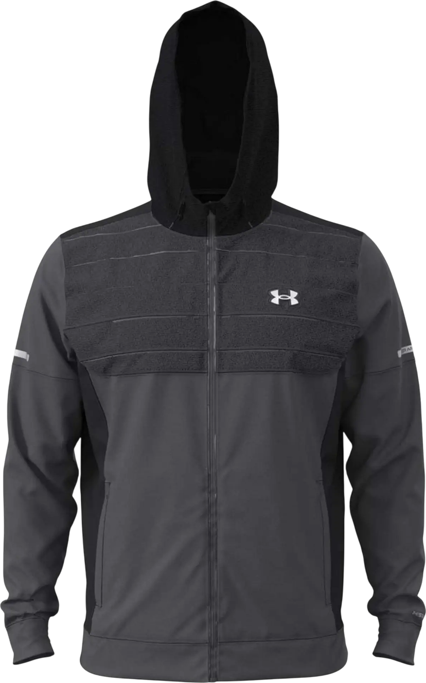 Sweatshirt Under Armour Armour Fleece Hooded Full-Zip Track Top Grå | 6005617-025