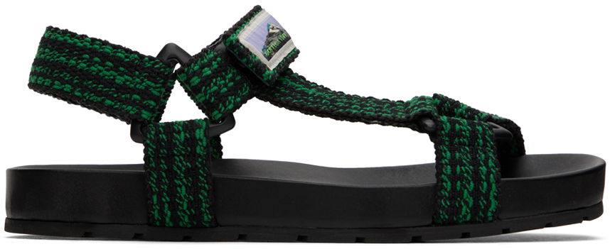 Sneakers og sko Bottega Veneta Trip Sandals Sort | 799756 V4F00 1237, 0