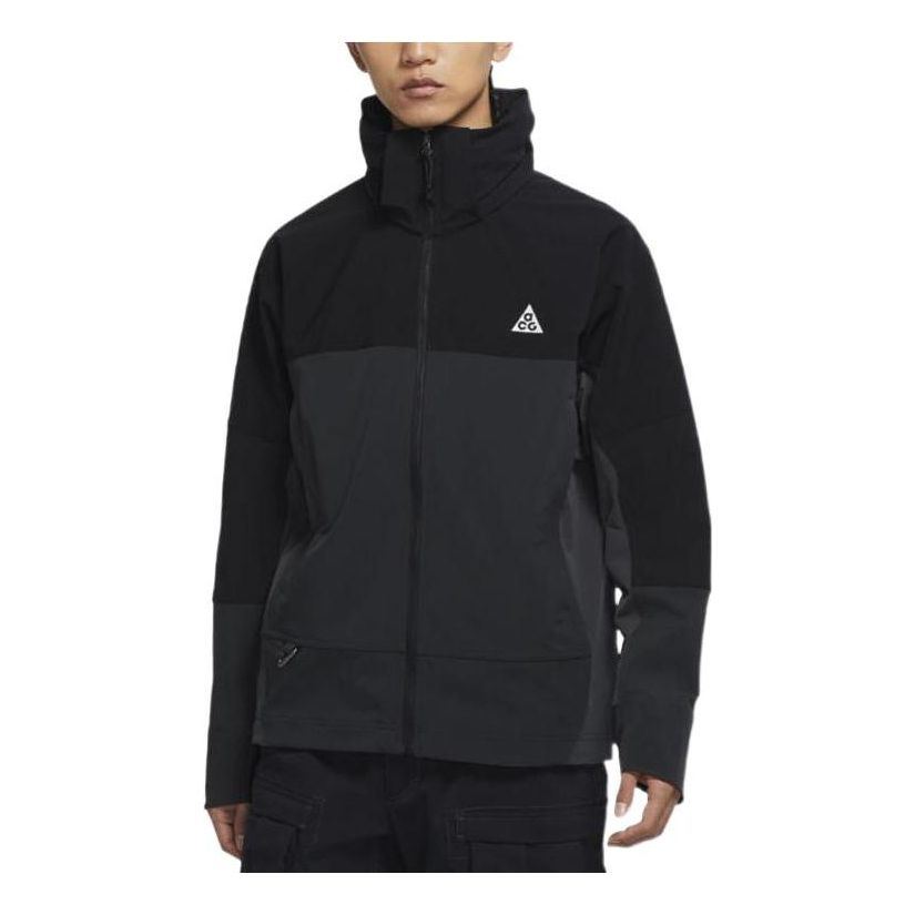Vindjakke Nike ACG ACG Sun Farer Hooded Outdoor Jacket Sort | DH3104-045