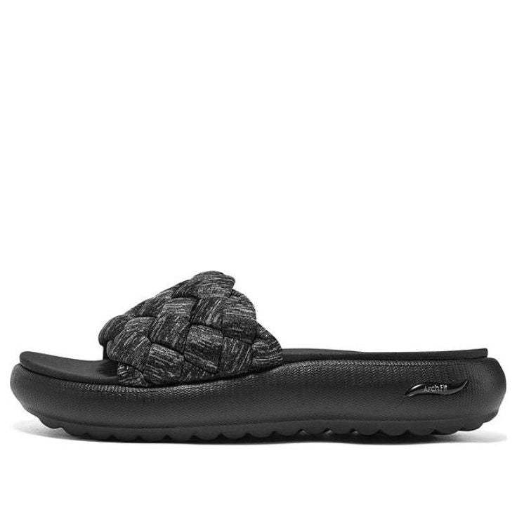Sneakers og sko Skechers Arch Fit Woven Platform Slides Sort | 119783-BBK, 0