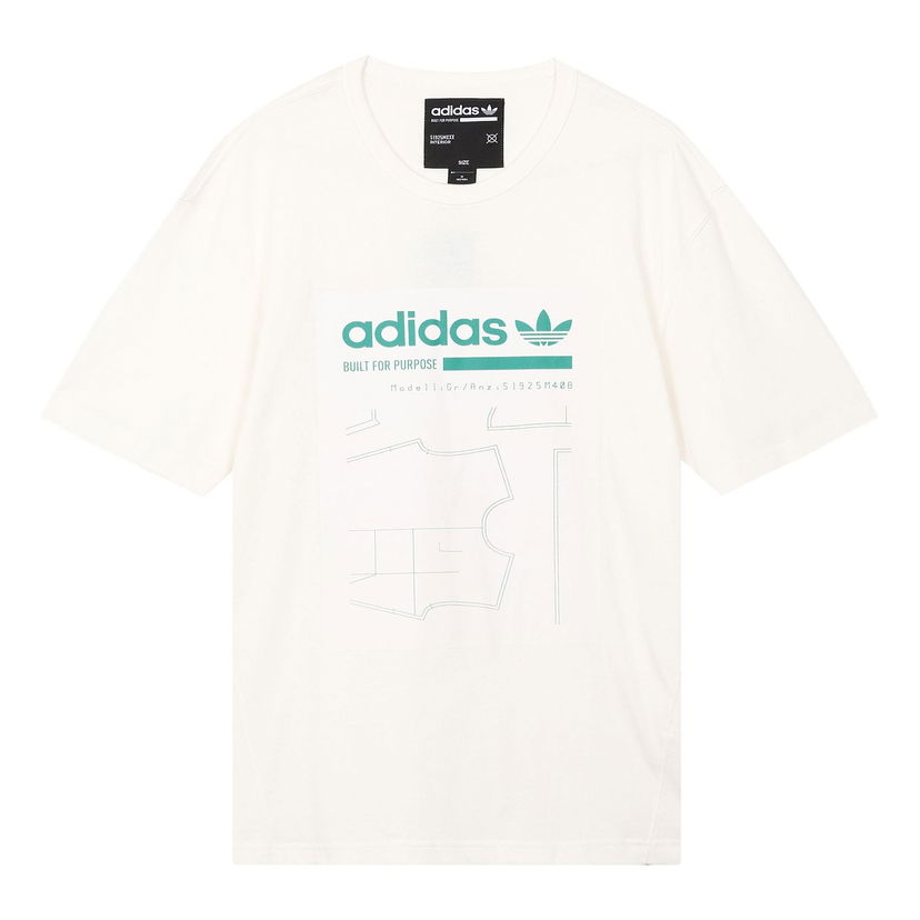 T-shirt adidas Originals Originals Graphic Short Sleeve T-Shirt Hvid | DV1911