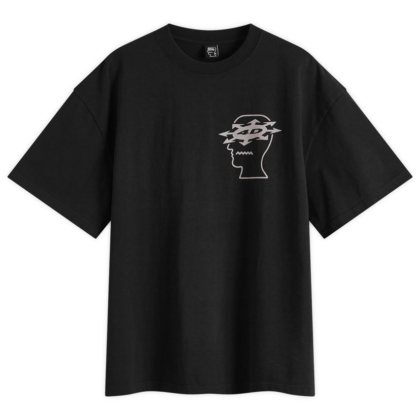 T-shirt Brain Dead Brain Dead Neuro Free Association T-Shirt, Size Large Sort | BDP25T0O0044-WBK