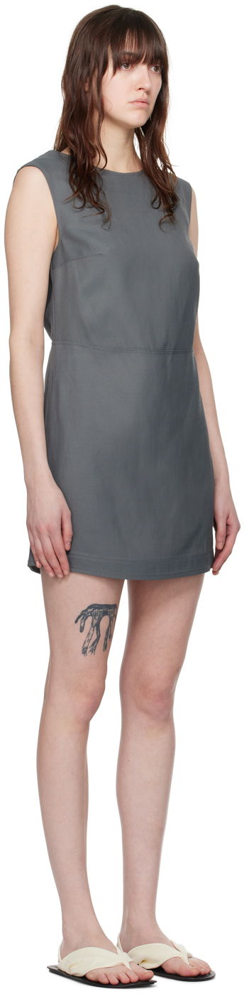 Kjole Loulou de Saison Loulou de Saison Hoya Minidress Hvid | HOYA, 4