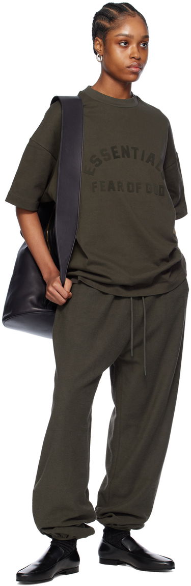 T-shirt Fear of God Essentials Heavy Jersey Tee Grå | 125SP242000F, 3