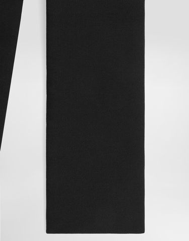 Tørklæde Dolce & Gabbana Dolce & Gabbana Wool Gabardine Scarf Sort | GQ391EFU21EN0000, 1