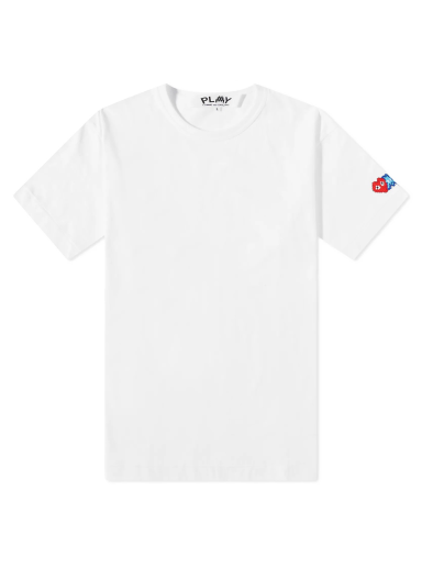 T-shirt Comme des Garçons Invader T-Shirt White Hvid | P1T328-3