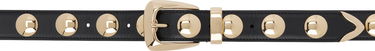 Bælter Khaite Khaite Benny Studded Belt Sort | 10015-763, 0