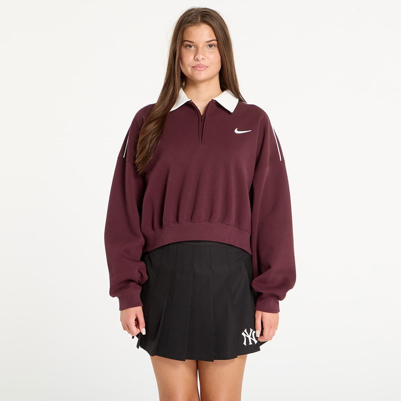 Sweatshirt Nike Nike Coverup Sweatshirt Bourgogne | IO8837-652