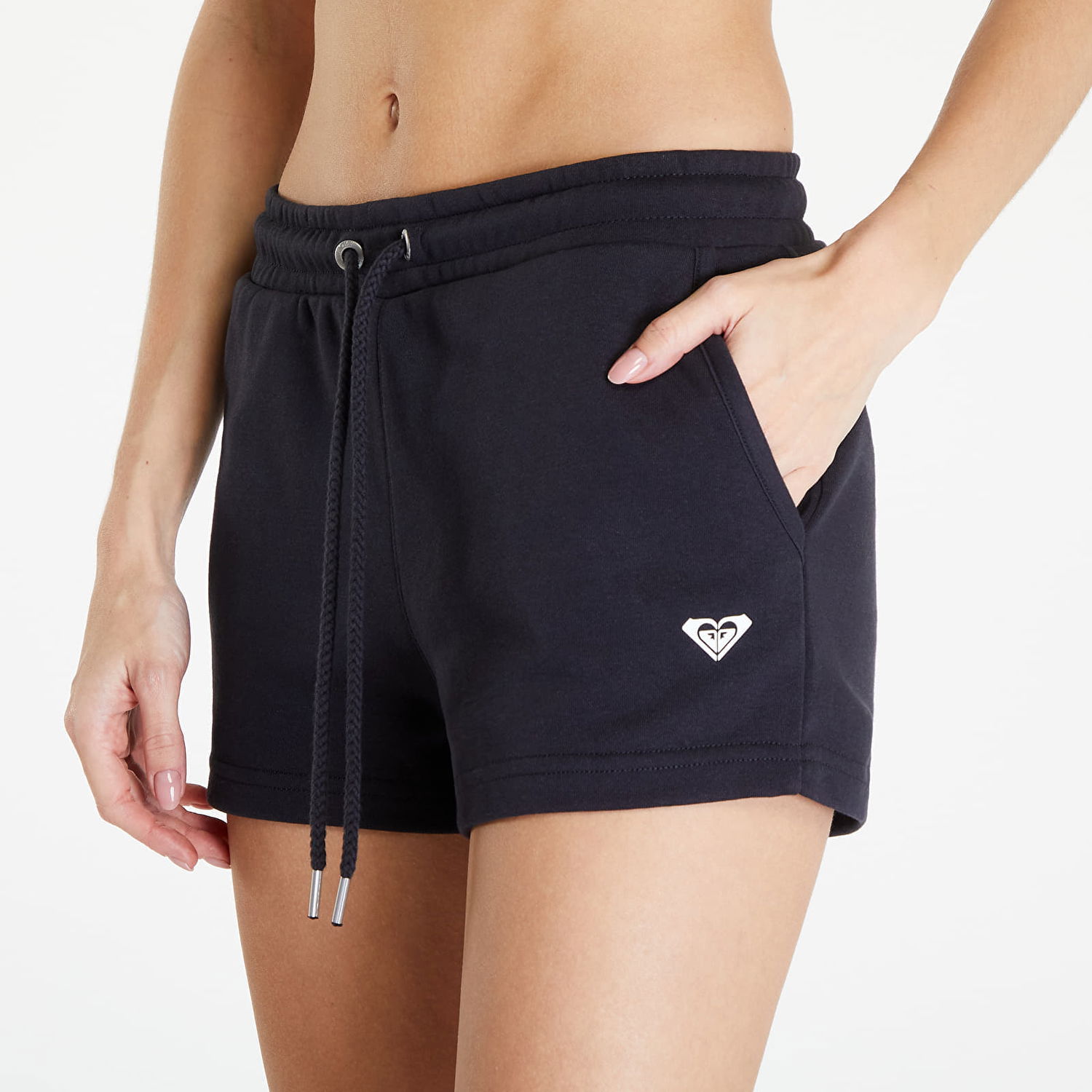 Shorts Roxy Surf Stoked Short Terry Anthracite Sort | ERJFB03416-KVJ0, 1