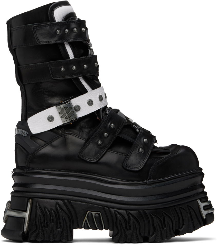 Tøj VETEMENTS Vetements New Rock Edition Gamer Boots Sort | UA65BO100W, 0