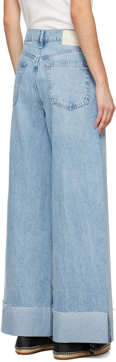 Jeans rag & bone Rag & Bone Sofie Wide Leg Jeans Blå | WDD24S2993BOMA, 2