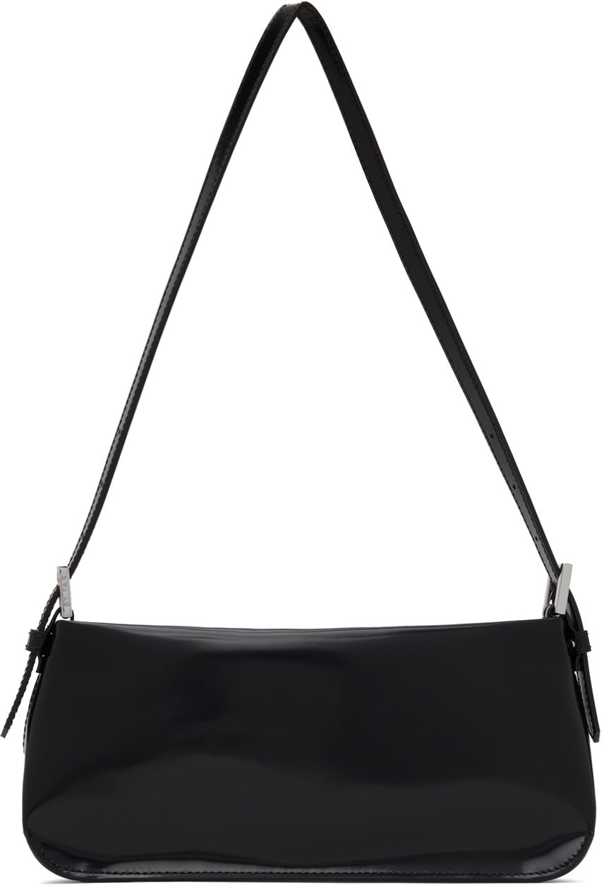 Skuldertaske BY FAR Shoulder Patent Leather Bag Sort | 22FWDULSBLWMED, 0