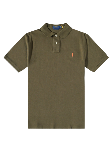 Polo skjorte Polo by Ralph Lauren Cusotm Slim Fit Brun | 710782592014