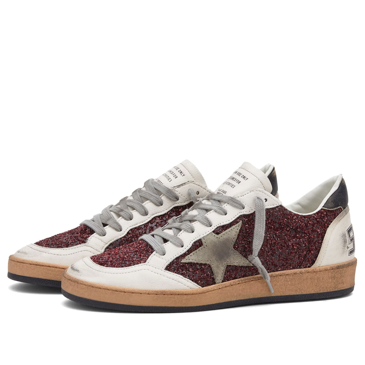 Sneakers og sko Golden Goose Ballstar Sneaker Bourgogne | GWF00117-F006123-40495, 0