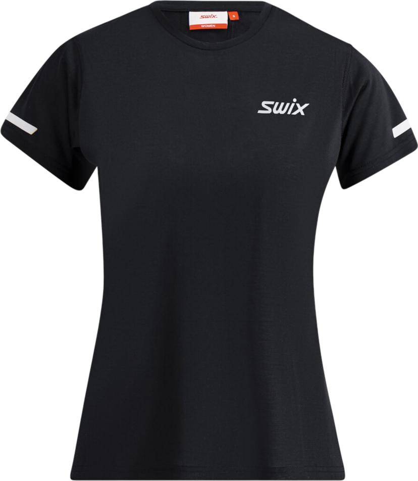 T-shirt SWIX Swix Pace Short Sleeve T-Shirt Sort | 10038-23-10000