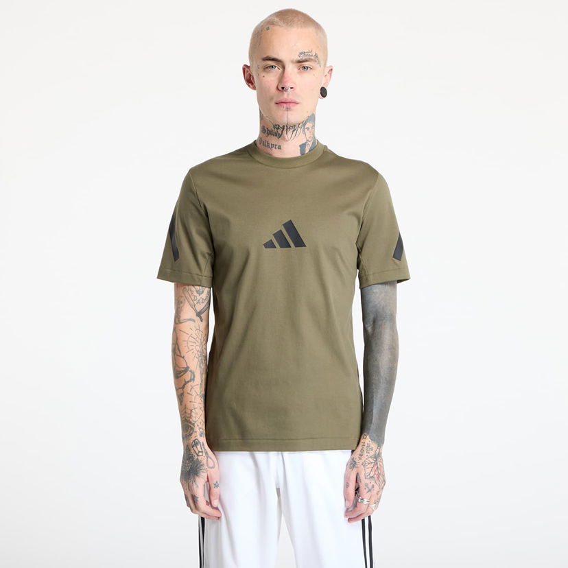 T-shirt adidas Originals Z.N.E. Olive T-Shirt Grøn | JC7921