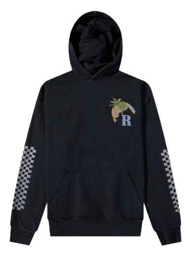 Sweatshirt Rhude Moonlight Tropics Hoody Vintage Sort | RHPS23HO018266100610