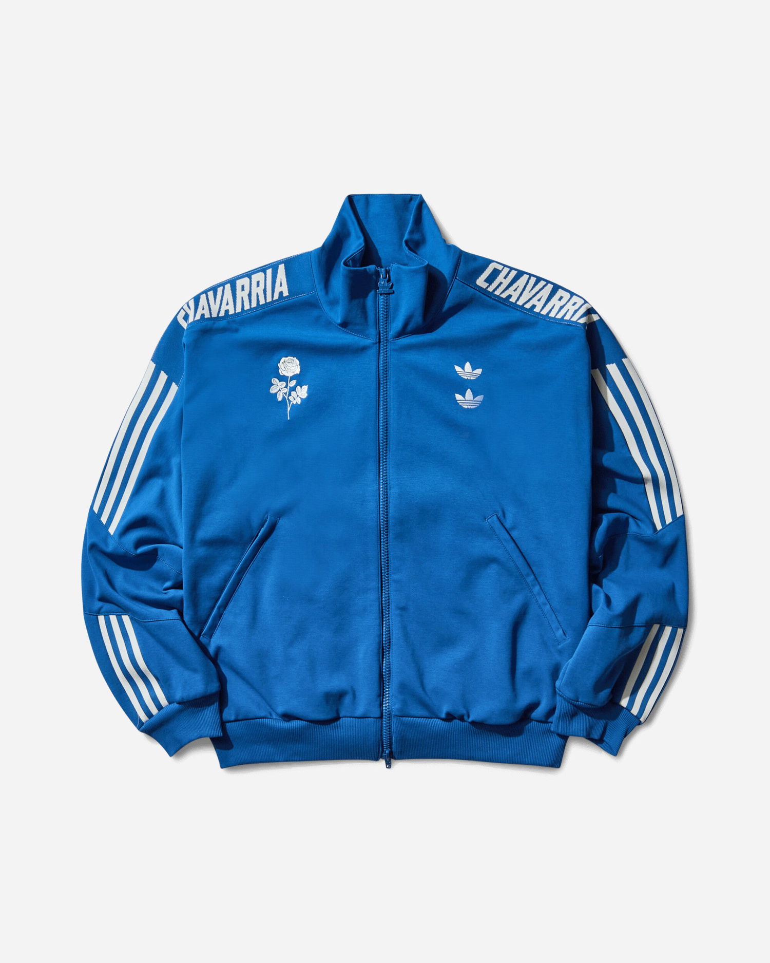 Jakke adidas Originals Willy Chavarria Knit Track Jacket Blå | JV8991, 1