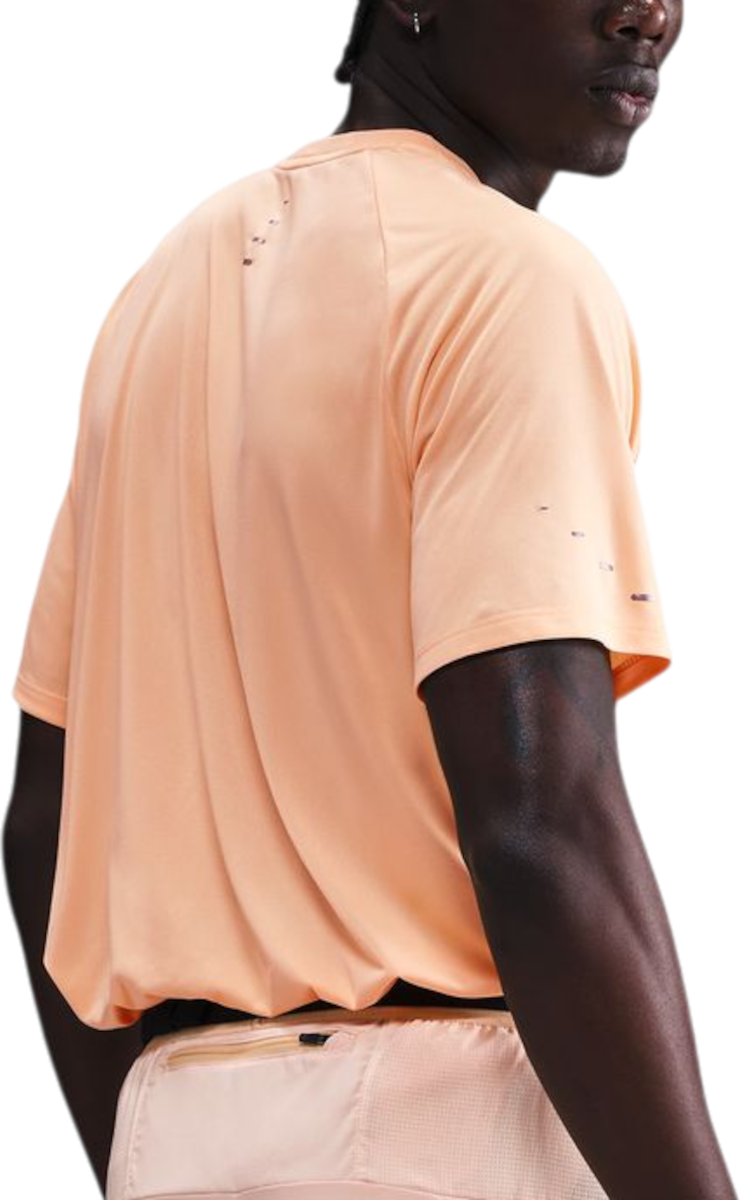 T-shirt Nike Stride Perforated Running T-Shirt Orange | hv5203-734, 1