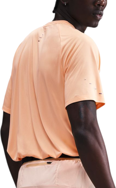 T-shirt Nike Stride Perforated Running T-Shirt Orange | hv5203-734, 1