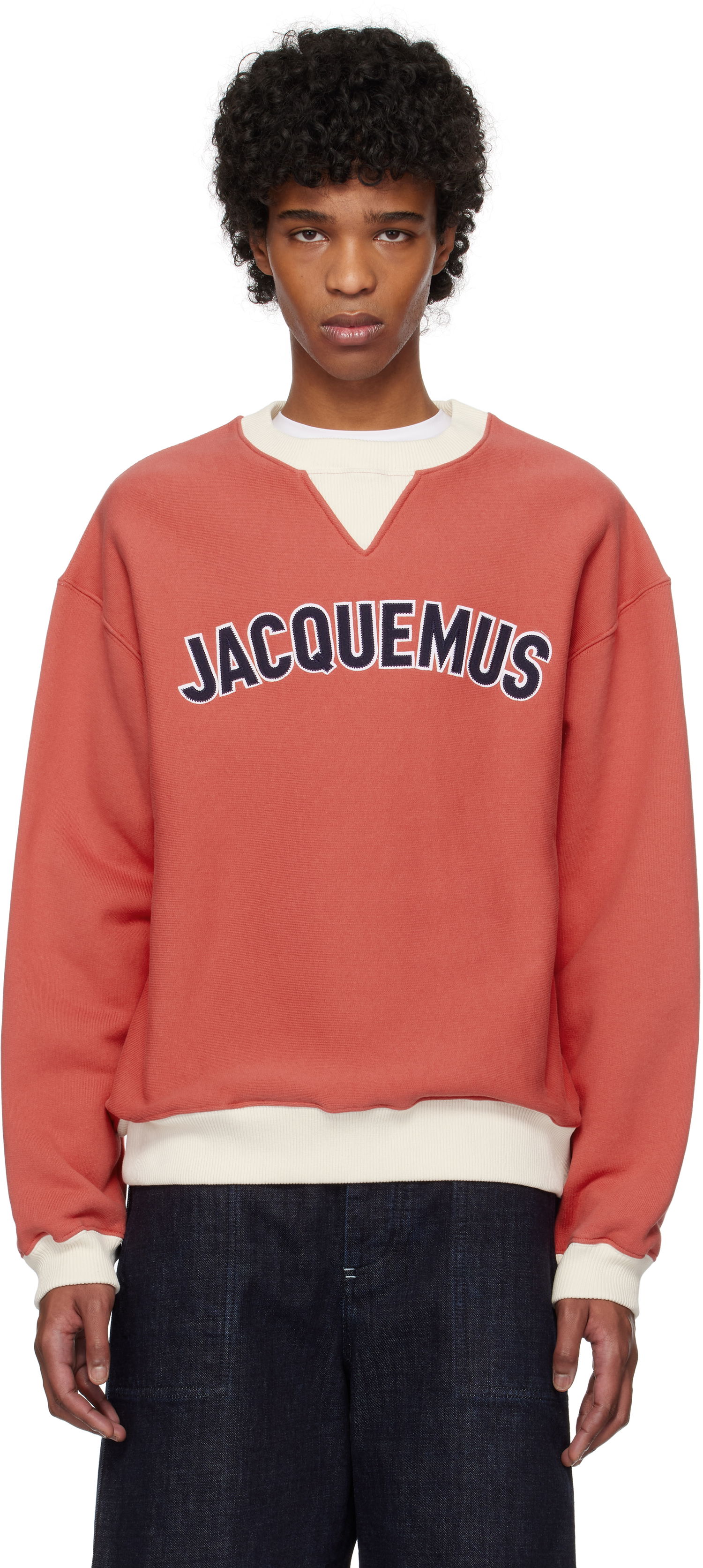 Sweater Jacquemus Jacquemus 'The Baseball' Sweatshirt Rød | 25E255JS298-2462, 0