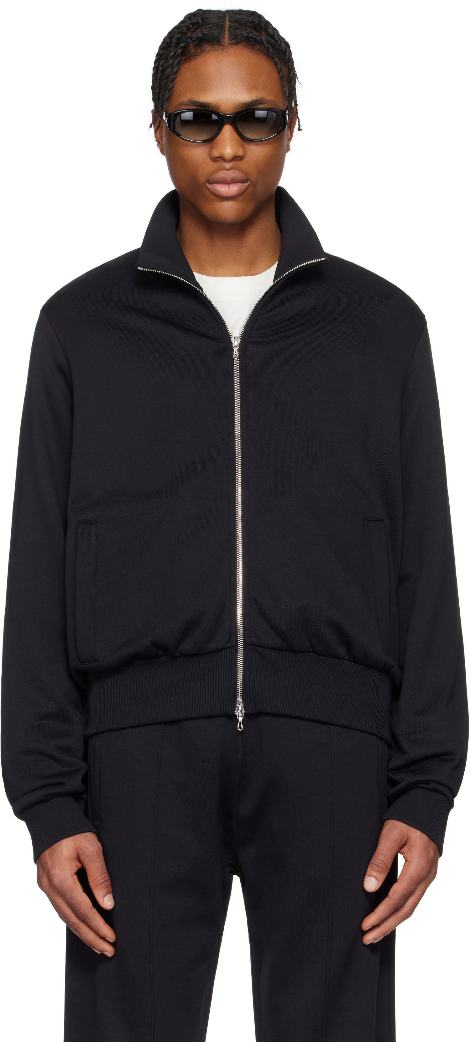Bomberjakke OUR LEGACY Our Legacy Mob Track Jacket Sort | M2256MP, 0