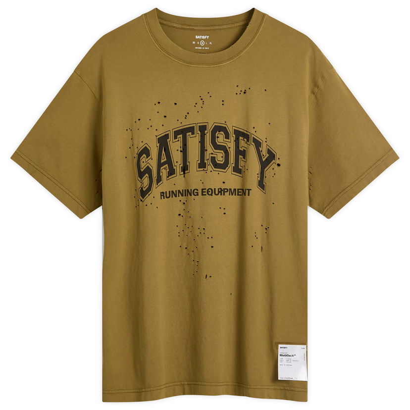 T-shirt Satisfy MothTech T-Shirt Grøn | 11006-SBMO-SAC