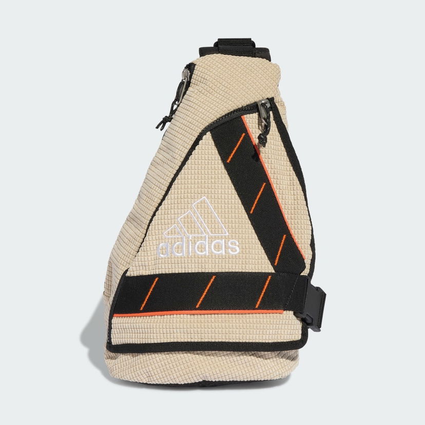 Skuldertaske adidas Performance Sling Bag Beige | JY2553