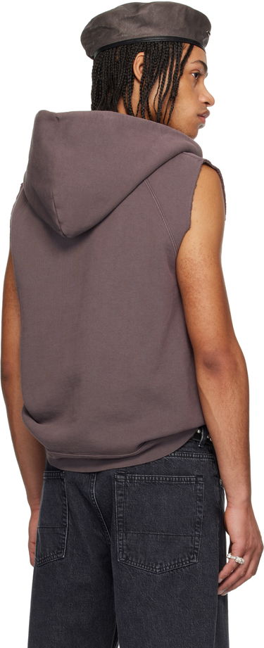 Sweatshirt OUR LEGACY Our Legacy Motor Sleeveless Zip-Up Hoodie Lilla | M2256MF, 2