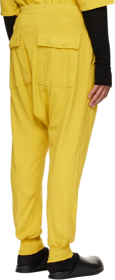 Joggingbukser Rick Owens DRKSHDW Concordians Drawstring Sweatpants Gul | DU02E7395 JDB, 2