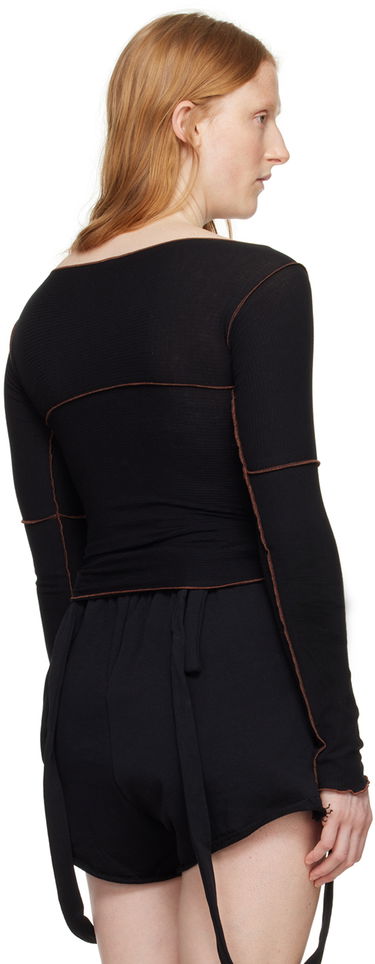Sweater Baserange Baserange Cinder Long Sleeve T-Shirt Sort | TOCL-RB-SU24, 2