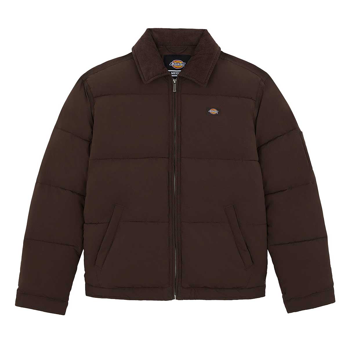 Puffer jakke Dickies OVERBROOK EISENHOWER PUFFER JACKET, Java Sort | DK0A4YEXD711, 1