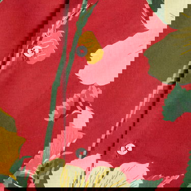 Skjorte Drôle de Monsieur Drole de Monsieur Luciano Floral Print Shirt Rød | G-SH202-LI005-RD, 3