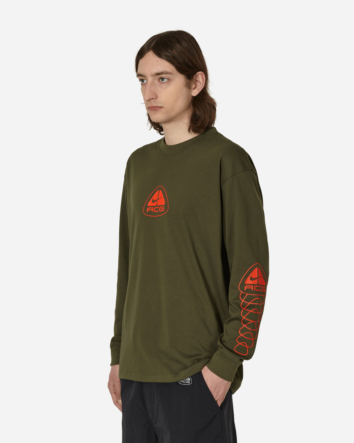 T-shirt Nike ACG Long Sleeve Tee Lungs Grøn | DX9454-325, 1