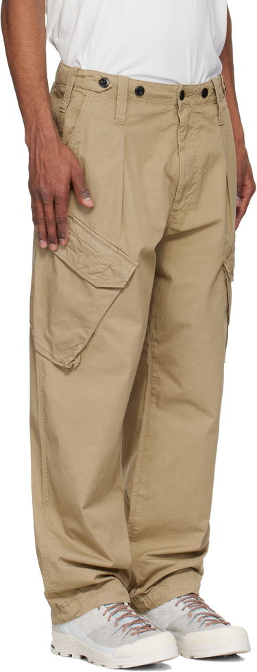 Cargo bukser C.P. Company C.P. Company Loose Cargo Gabardine Pants Sort | 18CMPA286A-110340O, 4
