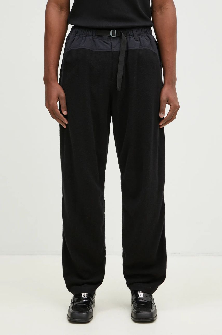 Joggingbukser UNDERCOVER Undercover Wool Pants Sort | UC2D4516.1, 0