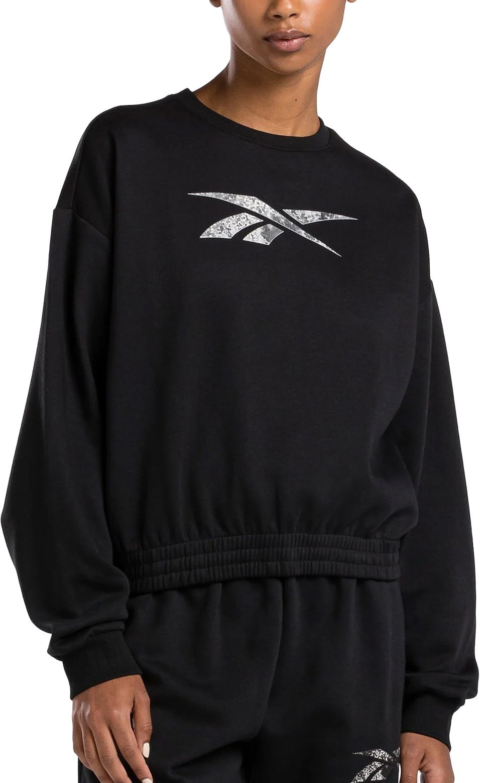 Sweatshirt Reebok MODERN SAFARI COVERUP Sort | 100034754, 0