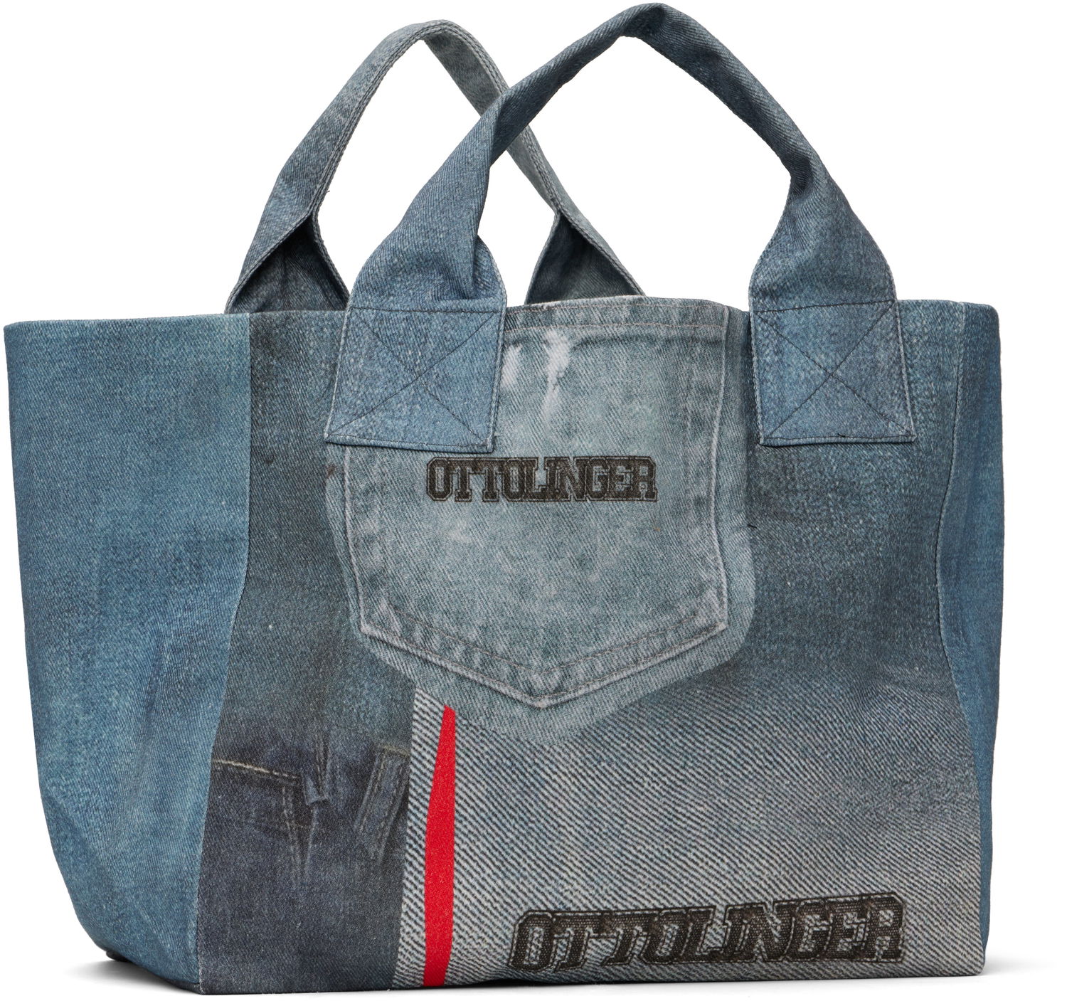 Mulepose Ottolinger Ottolinger Denim Maxi Tote Bag Blå | 12890042801, 1