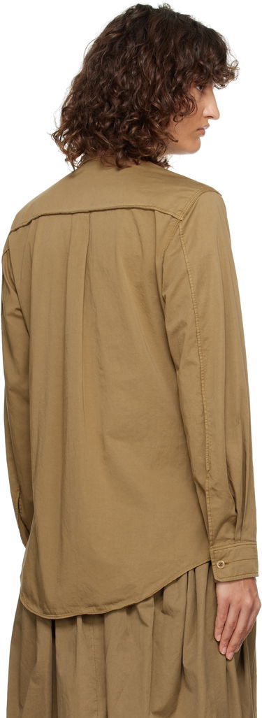 Skjorte LEMAIRE Lemaire Multi-Topstitch Fitted Shirt Brun | SH1109 LF1206, 2