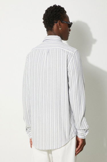 Skjorte Samsoe Samsoe Samsoe Samsoe Regular Fit Shirt with Classic Collar Hvid | M23200057, 2