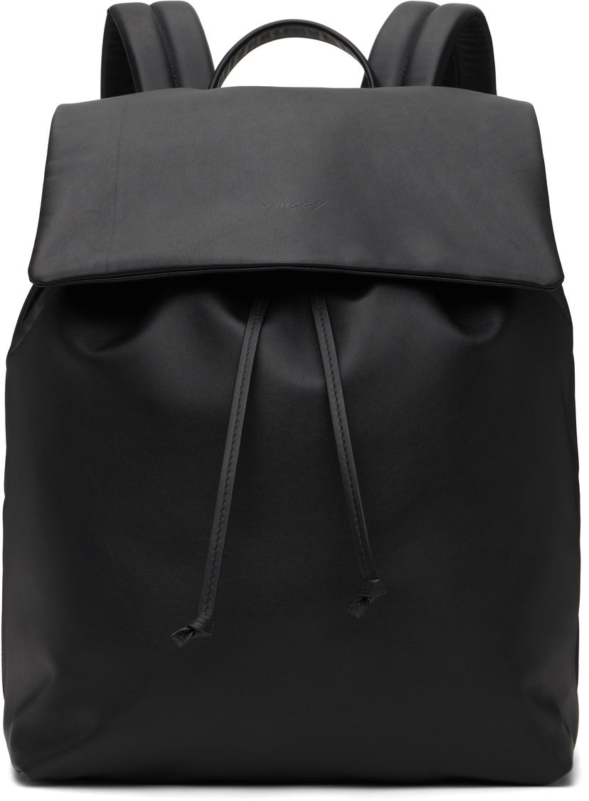Rygsæk Marsèll Marsell Patta Leather Backpack Sort | MB0430 P010666