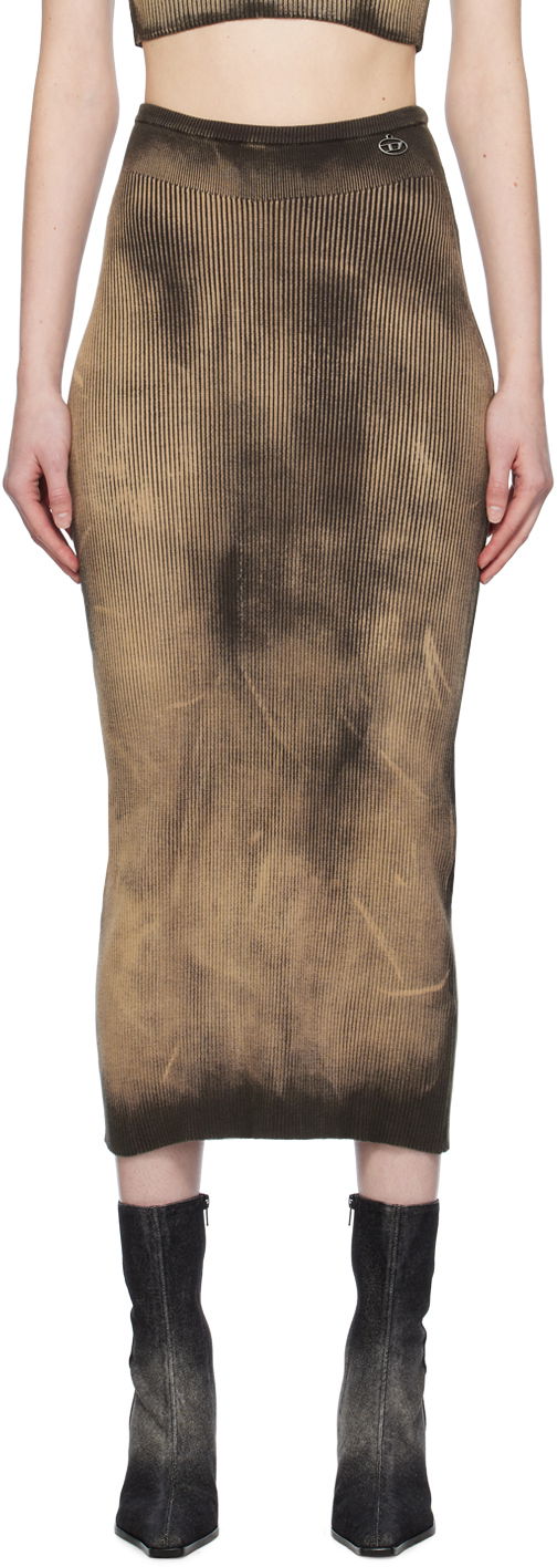 Kjole Diesel M-Delma Midi Skirt Beige | A12416 0BNAD, 0