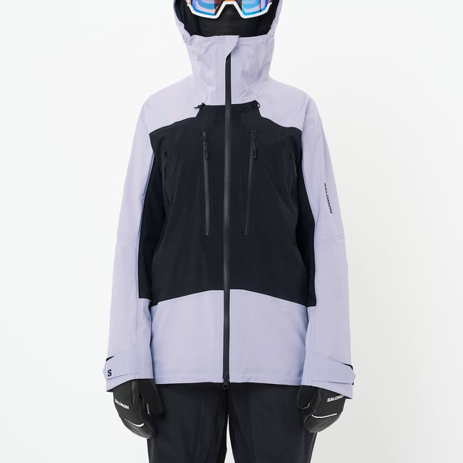 Jakke Salomon Scrambler Gore-tex Ski Jacket Lilla | LC2638400, 0