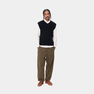 Sweater Carhartt WIP Knitted V-Neck Vest Sort | I033909_8, 2