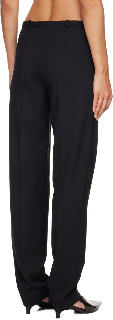Bukser Loulou de Saison Loulou de Saison Malka Fitted Trousers Sort | MALKA, 2